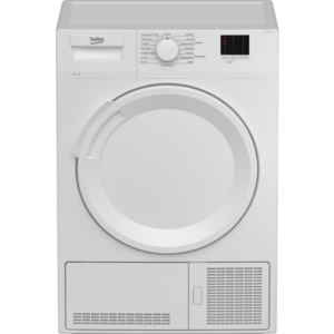 Beko DTLCE80041W 8kg Condenser Tumble Dryer White