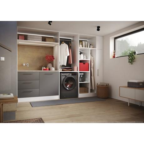 Hoover H3WPS496TMRR6 9kg 1400 Spin Washing Machine Graphite - Image 5