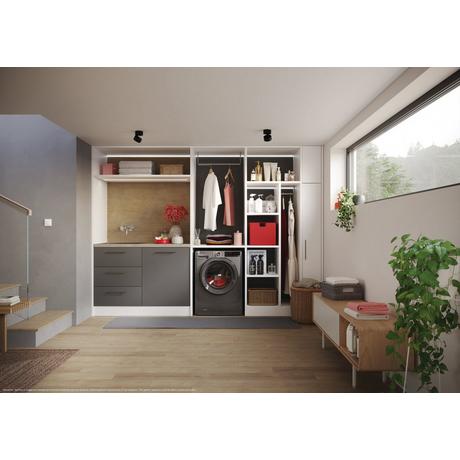 Hoover H3WPS496TMRR6 9kg 1400 Spin Washing Machine Graphite - Image 9